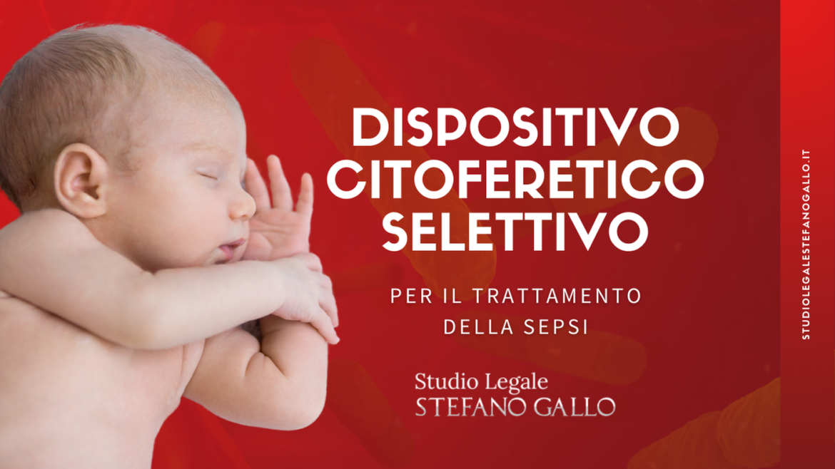 Dispositivo citoferetico selettivo per il trattamento della sepsi