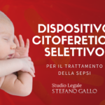 Dispositivo citoferetico selettivo per il trattamento della sepsi